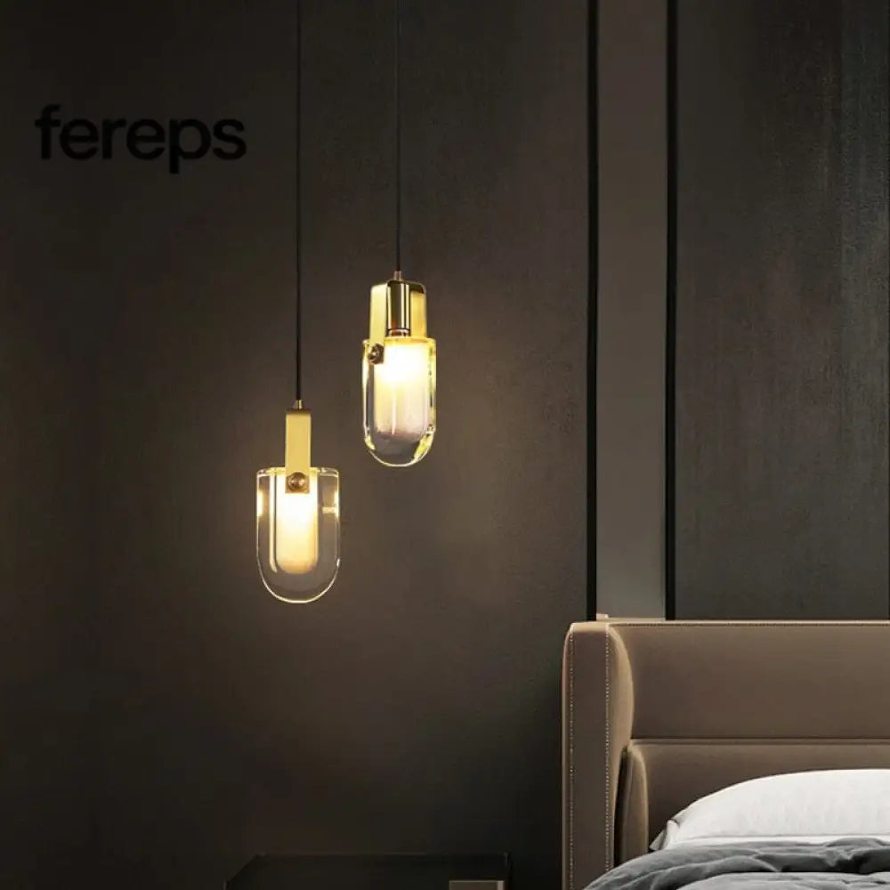 Aurora Luxe Crystal Pendant Lamp Warm White Pendant Lamp