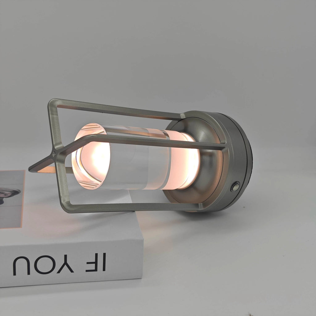 Rechargeable LED Crystal Table Lamp – Touch Control Night Light for Bedroom & Decorative Use
