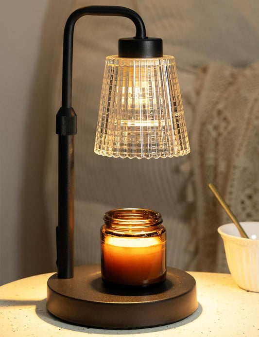 Lumora Adjustable Height Dimmable Candle Warmer Lamp With 50W Halogen Bulb