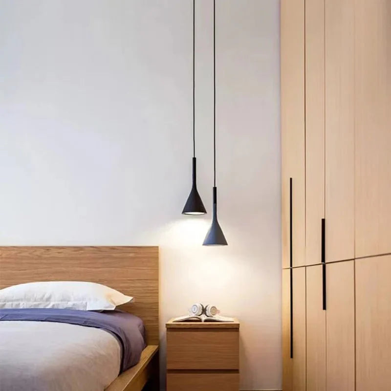 Design suspension | Minimalist ceiling lamp with height adjustment