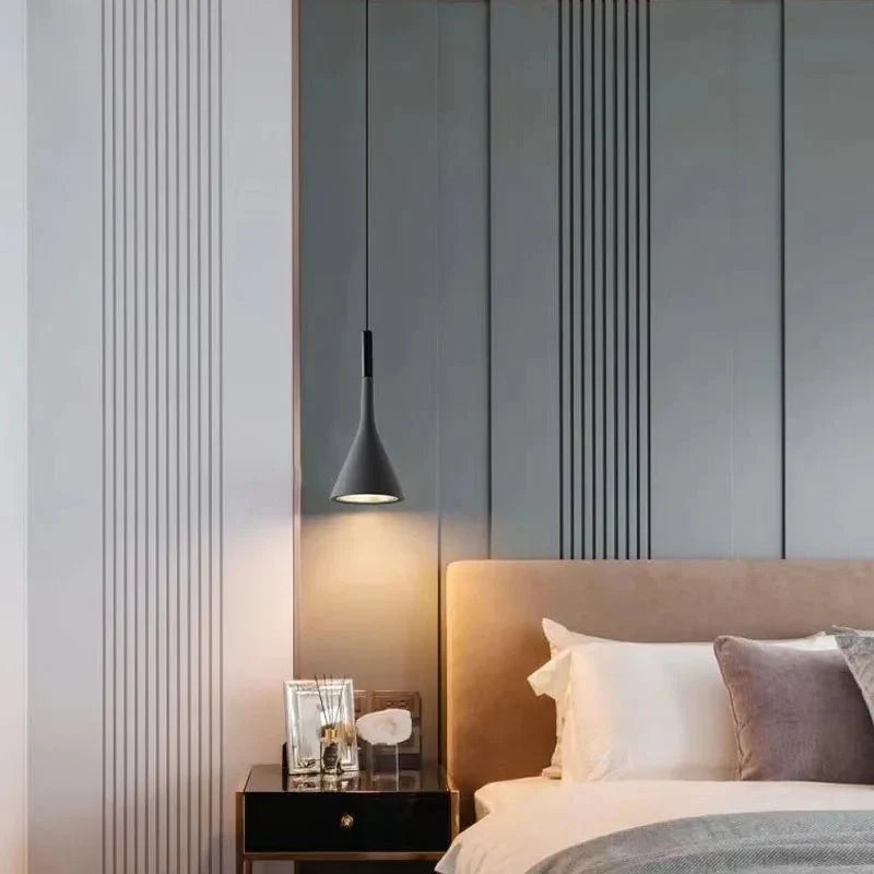 Design suspension | Minimalist ceiling lamp with height adjustment