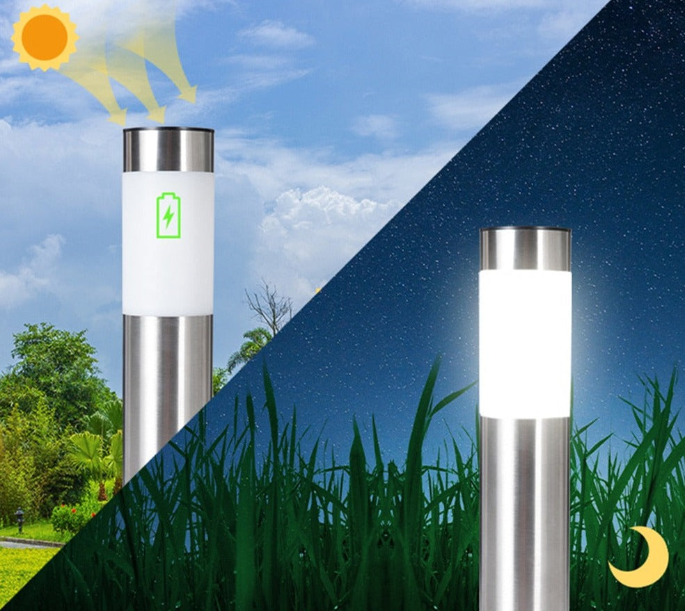 EcoStrahl | Weatherproof solar path lighting with automatic activation