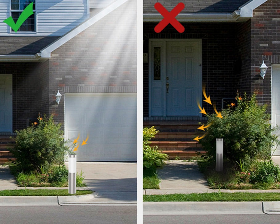 EcoStrahl | Weatherproof solar path lighting with automatic activation