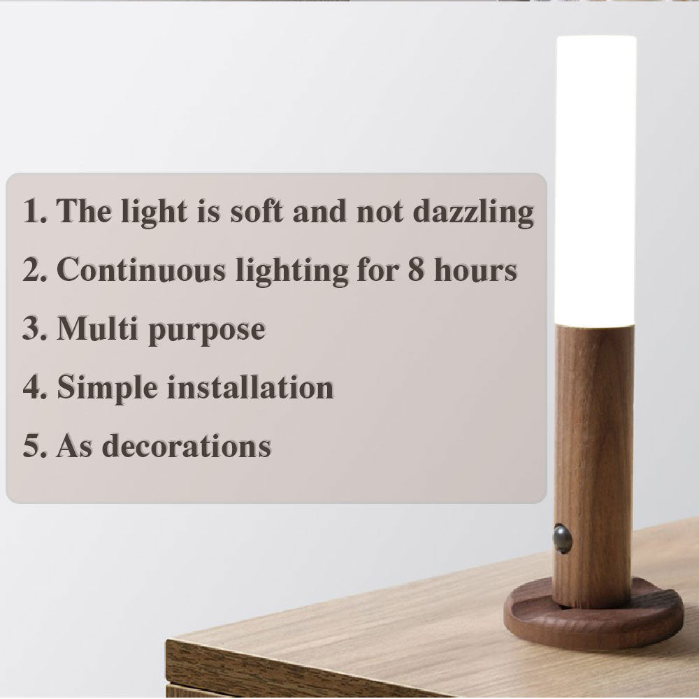 Luminara Rechargeable USB Magnetic Motion Sensor LED Wall Light For Bedroom Living Room Staircase