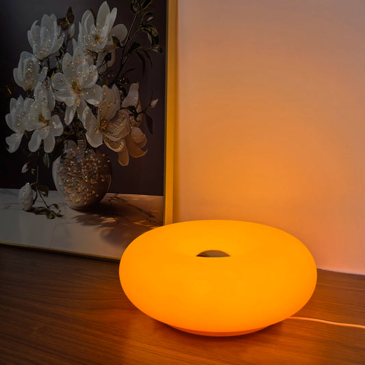 Lumaine Touch USB Table Lamp With Dimmable RGB Color Change For Bedroom And Living Room
