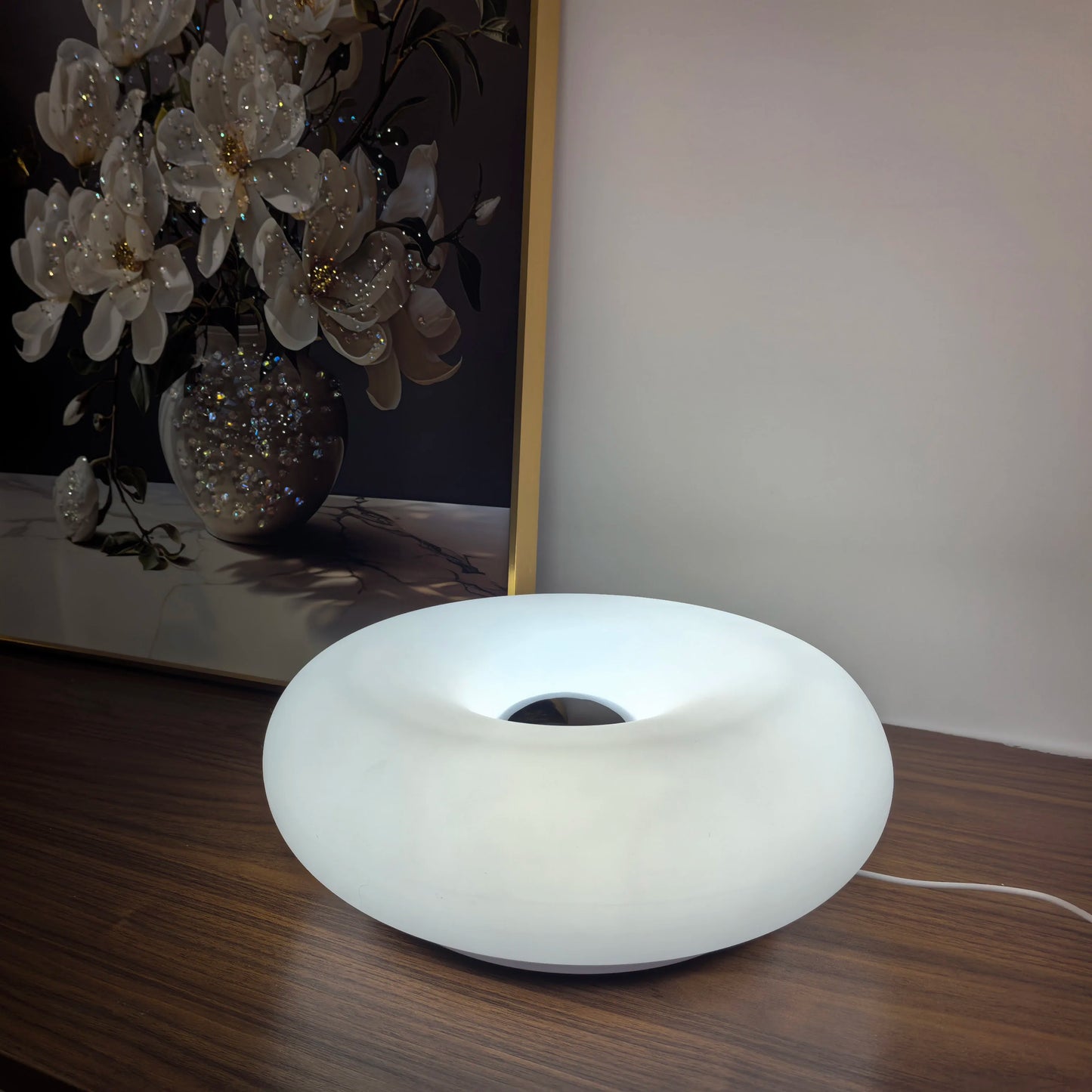 Lumaine Touch USB Table Lamp With Dimmable RGB Color Change For Bedroom And Living Room