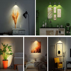 Rechargeable 360° Rotatable Magnetic LED Wall Light – Adjustable Wireless Night Lamp