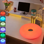 USB Table Lamp with Touch Control and RGB Color Changing – Dimmable Bedside or Desk Lamp for Bedroom and Living Room