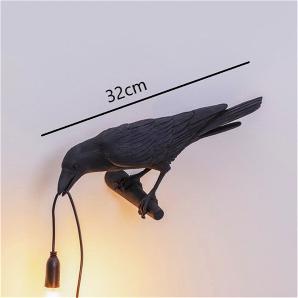 Aventa Bird Lamp Elegant Bird-Shaped LED Wall Light For Home Decor And Ambient Glow