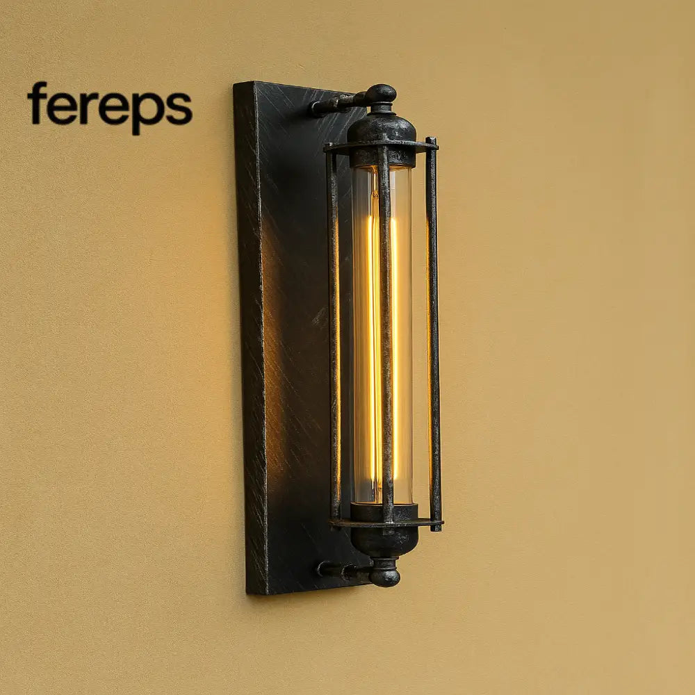 EternaGlow – Vintage Wall LED Lamp silver