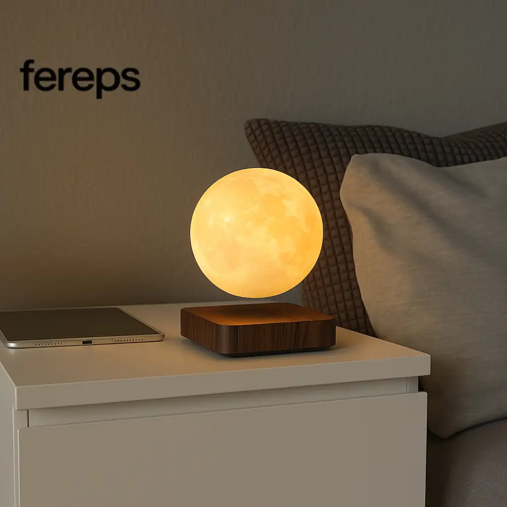 Floating Moon Lamp - Magnetic floating LED lamp Dark brown / EU