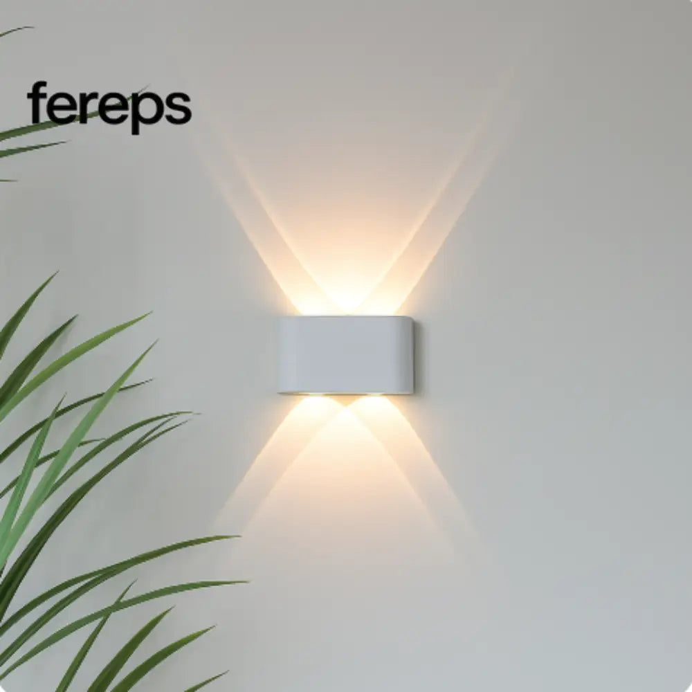 Indoor/outdoor wall light - Modern minimalist design 4W | White (Out of stock) / Warm white (2700-3500K)