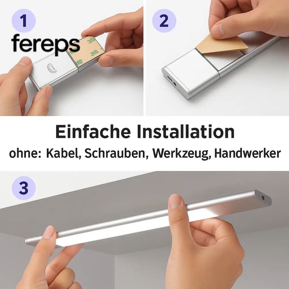 Kleverlicht Wireless Motion Sensor Lamp - Easy installation USB charging