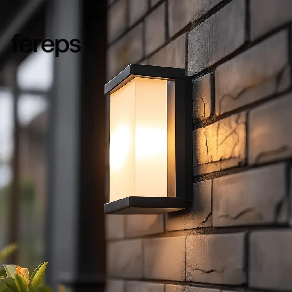 Louisa Luxe Outdoor Wall Light Warm White 3000K / A Wall Lamp