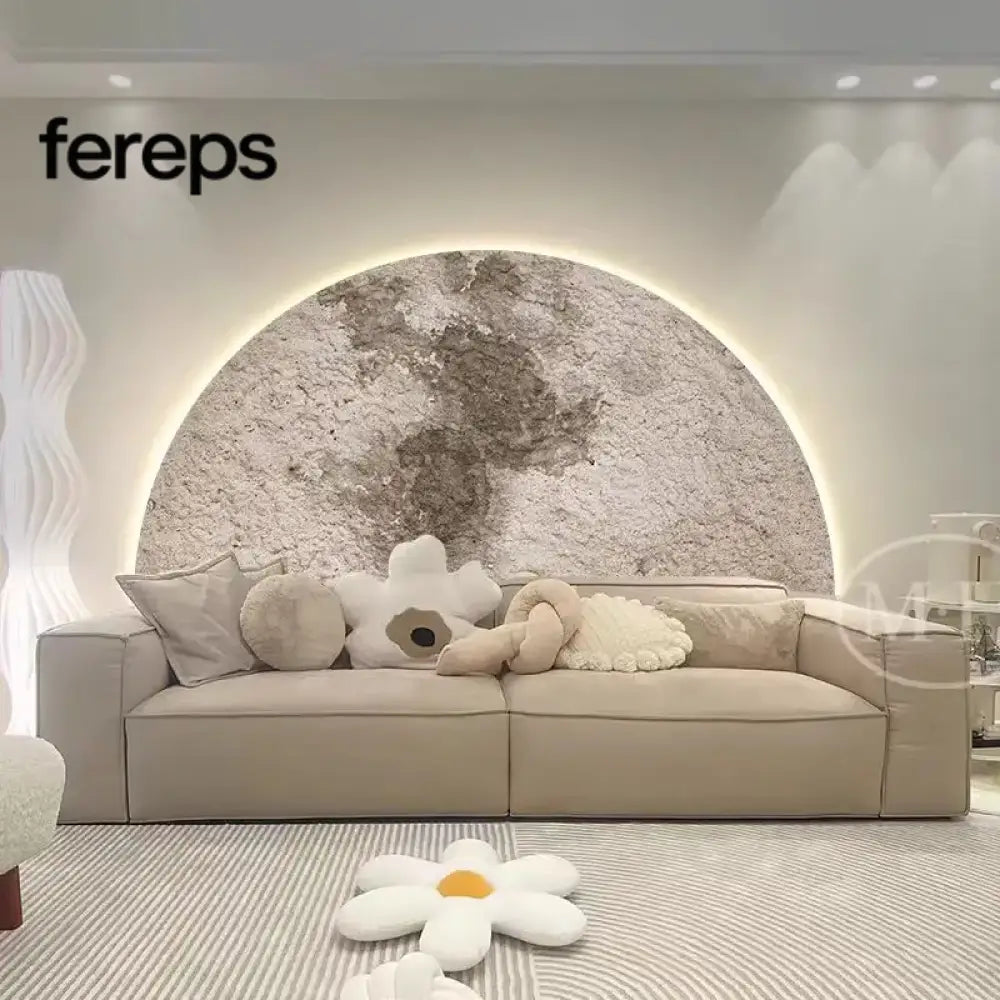 Minimalist Half-Moon Wall Lamp – LED Wall Lights Indoor for Hallway and Porch - Modern Sconce Light Design