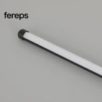 Modern I-Shaped LED Wall Light – Adjustable Three-Tone Wall Lamp for Bedroom and Living Room Black Aviation Aluminum