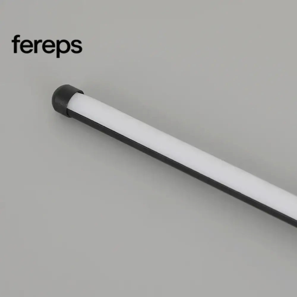 Modern I-Shaped LED Wall Light – Adjustable Three-Tone Wall Lamp for Bedroom and Living Room Black Aviation Aluminum