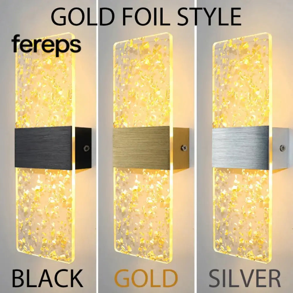 Modern LED Acrylic Wall Lamp – Nordic Wall Sconce Lighting for Home Décor Stylish Energy-Efficient Wall Lights