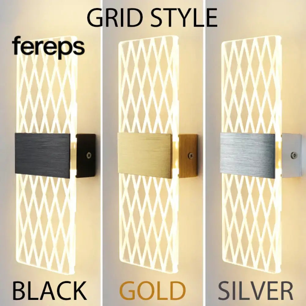 Modern LED Acrylic Wall Lamp – Nordic Wall Sconce Lighting for Home Décor Stylish Energy-Efficient Wall Lights