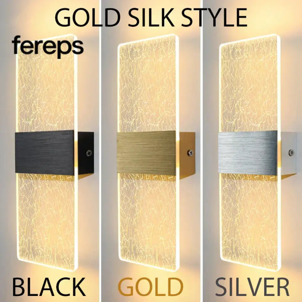 Modern LED Acrylic Wall Lamp – Nordic Wall Sconce Lighting for Home Décor Stylish Energy-Efficient Wall Lights