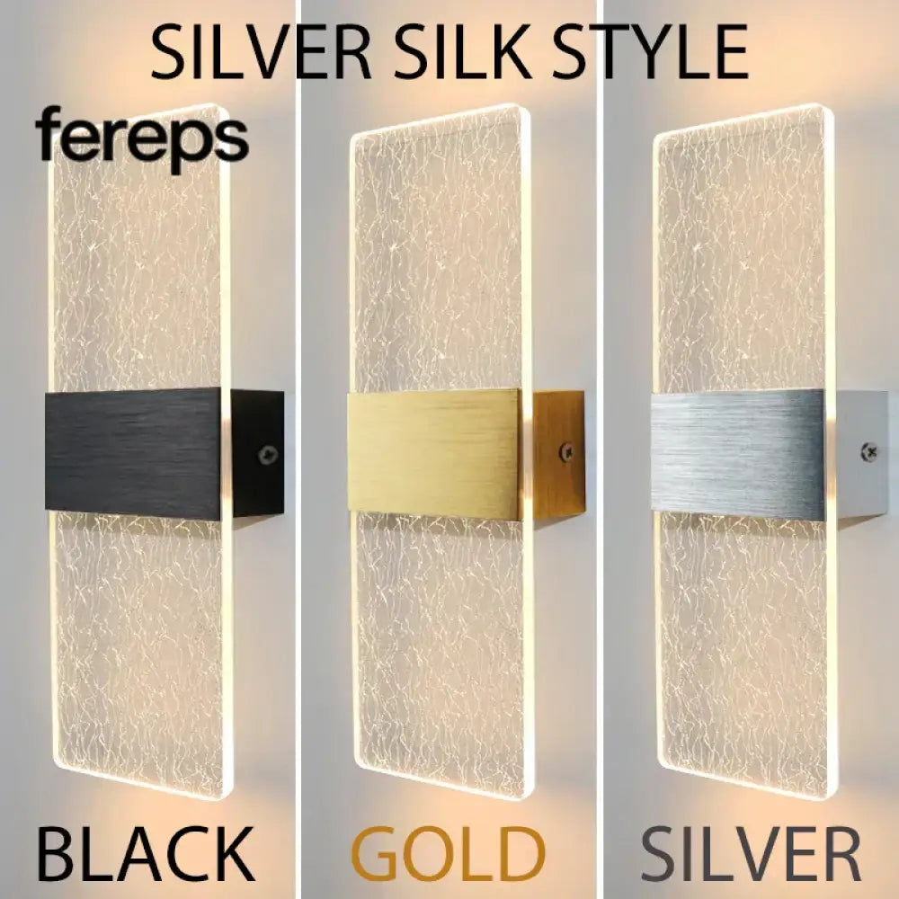 Modern LED Acrylic Wall Lamp – Nordic Wall Sconce Lighting for Home Décor Stylish Energy-Efficient Wall Lights