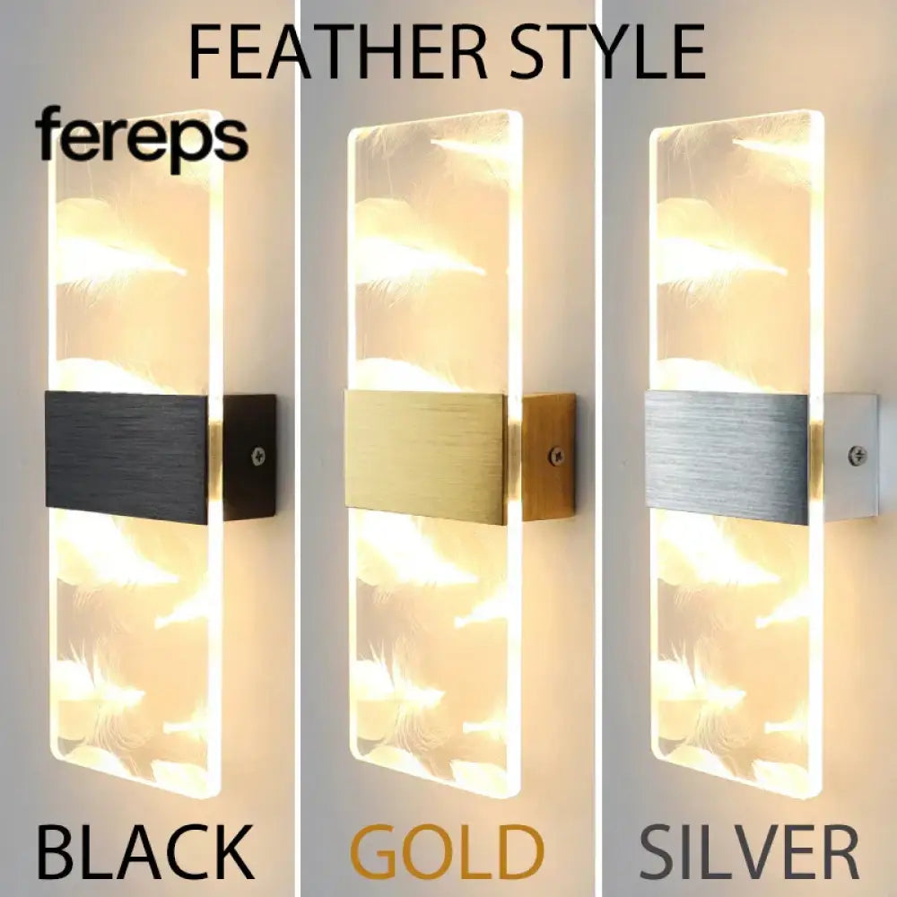 Modern LED Acrylic Wall Lamp – Nordic Wall Sconce Lighting for Home Décor Stylish Energy-Efficient Wall Lights
