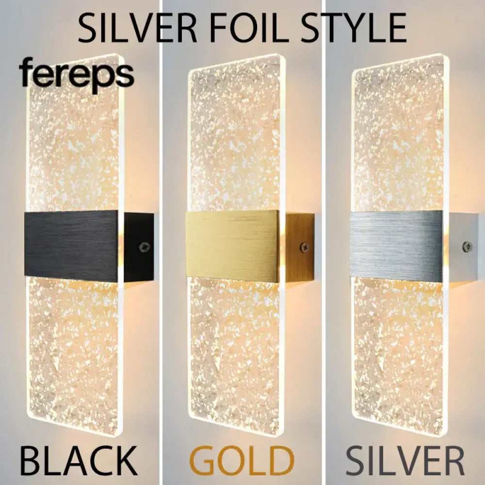 Modern LED Acrylic Wall Lamp – Nordic Wall Sconce Lighting for Home Décor Stylish Energy-Efficient Wall Lights