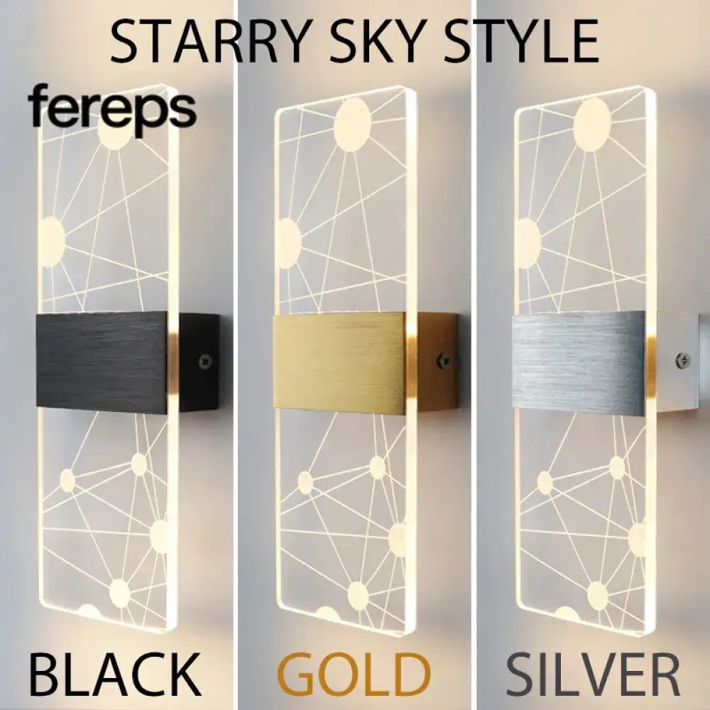 Modern LED Acrylic Wall Lamp – Nordic Wall Sconce Lighting for Home Décor Stylish Energy-Efficient Wall Lights