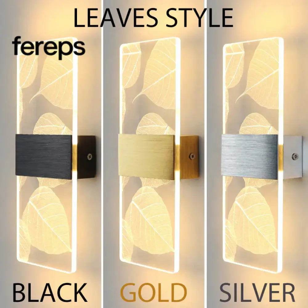 Modern LED Acrylic Wall Lamp – Nordic Wall Sconce Lighting for Home Décor Stylish Energy-Efficient Wall Lights