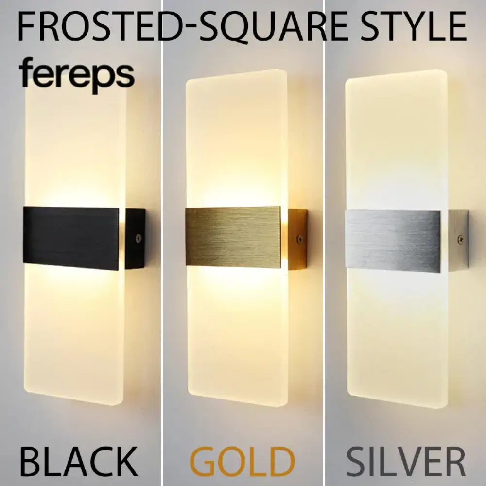 Modern LED Acrylic Wall Lamp – Nordic Wall Sconce Lighting for Home Décor Stylish Energy-Efficient Wall Lights