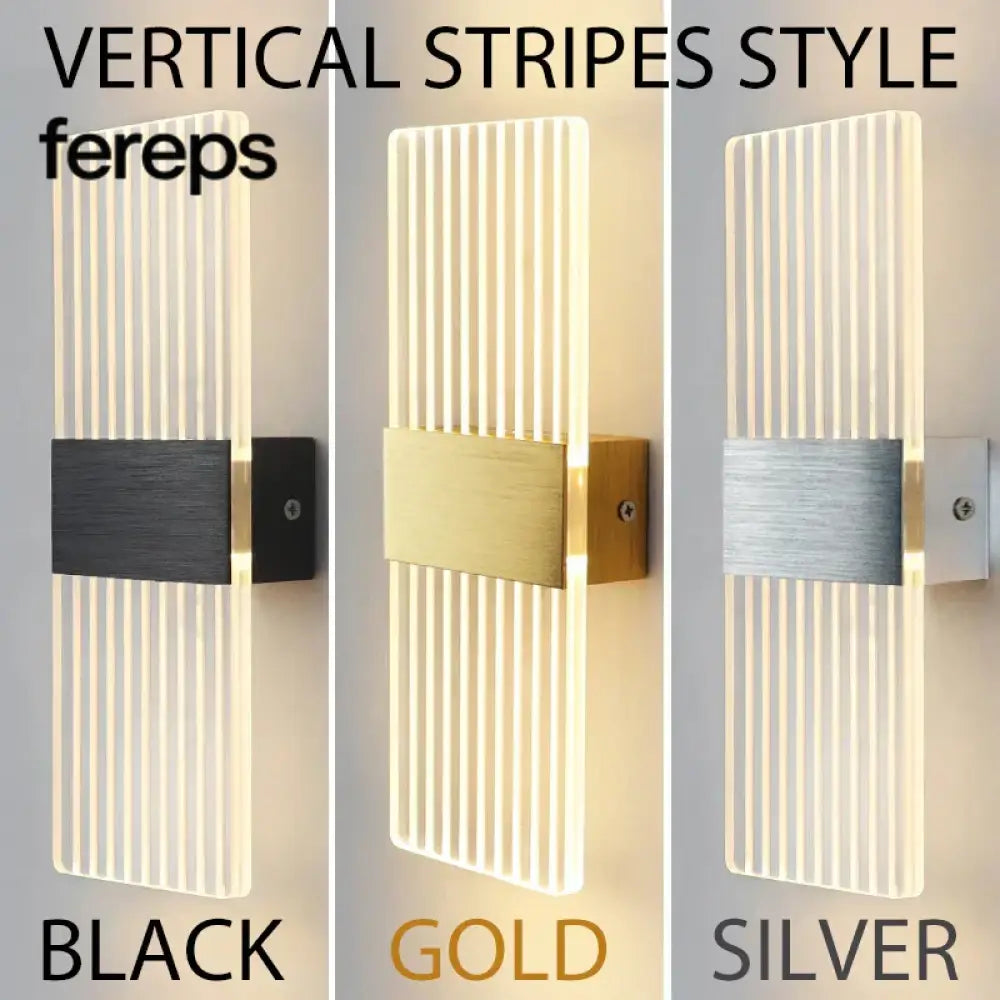 Modern LED Acrylic Wall Lamp – Nordic Wall Sconce Lighting for Home Décor Stylish Energy-Efficient Wall Lights