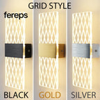 Modern LED Acrylic Wall Lamp – Nordic Wall Sconce Lighting for Home Décor Stylish Energy-Efficient Wall Lights Grid