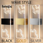 Modern LED Acrylic Wall Lamp – Nordic Wall Sconce Lighting for Home Décor Stylish Energy-Efficient Wall Lights Wave