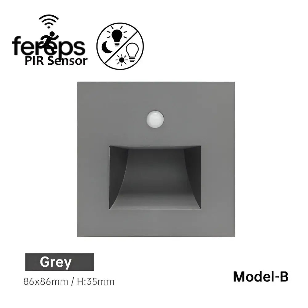 Modern motion sensor staircase light - Stylish & safe home lighting