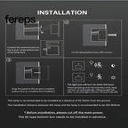 Modern motion sensor staircase light - Stylish & safe home lighting