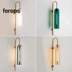 Modern Nordic Glass Pendant Ceiling Lamp – E27 LED Ceiling Light Fixture for Bedroom and Living Room
