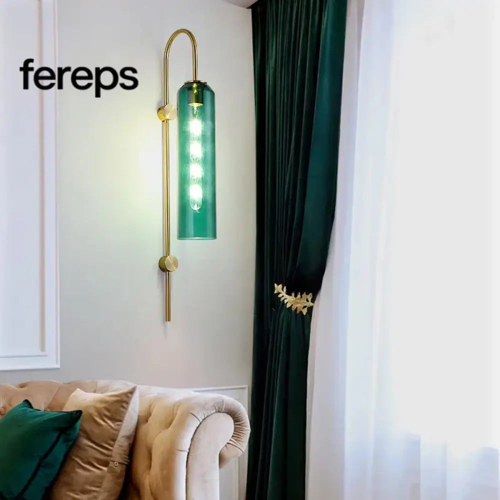 Modern Nordic Glass Pendant Ceiling Lamp – E27 LED Ceiling Light Fixture for Bedroom and Living Room