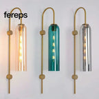 Modern Nordic Glass Pendant Ceiling Lamp – E27 LED Ceiling Light Fixture for Bedroom and Living Room