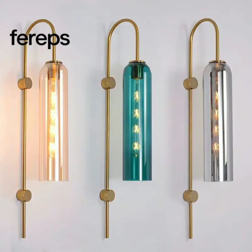 Modern Nordic Glass Pendant Ceiling Lamp – E27 LED Ceiling Light Fixture for Bedroom and Living Room