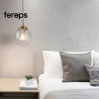 Modern Nordic Glass Pendant Lamp – Stylish Kitchen Pendant Lighting with Metal Fixture for Living and Dining Rooms