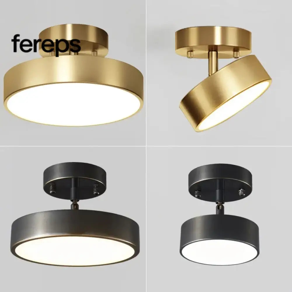 Modern Rotatable LED Ceiling Light Fixture