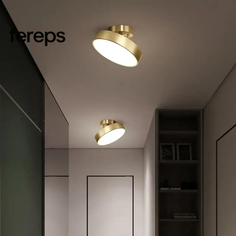 Modern Rotatable LED Ceiling Light Fixture
