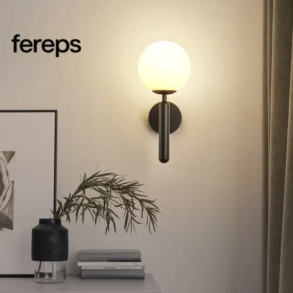 Modern Wall Light Fixture – Sleek Wall Lamp for Bedroom and Living Room Decor – Energy Efficient Sconce with Easy