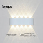 Modern Waterproof LED Wall Light for Indoor and Outdoor Use 10W White / Cold White