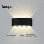 Modern Waterproof LED Wall Light for Indoor and Outdoor Use