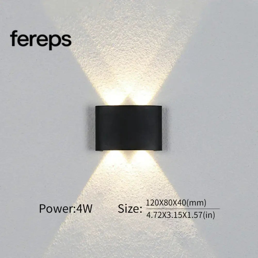 Modern Waterproof LED Wall Light for Indoor and Outdoor Use
