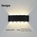 Modern Waterproof LED Wall Light for Indoor and Outdoor Use