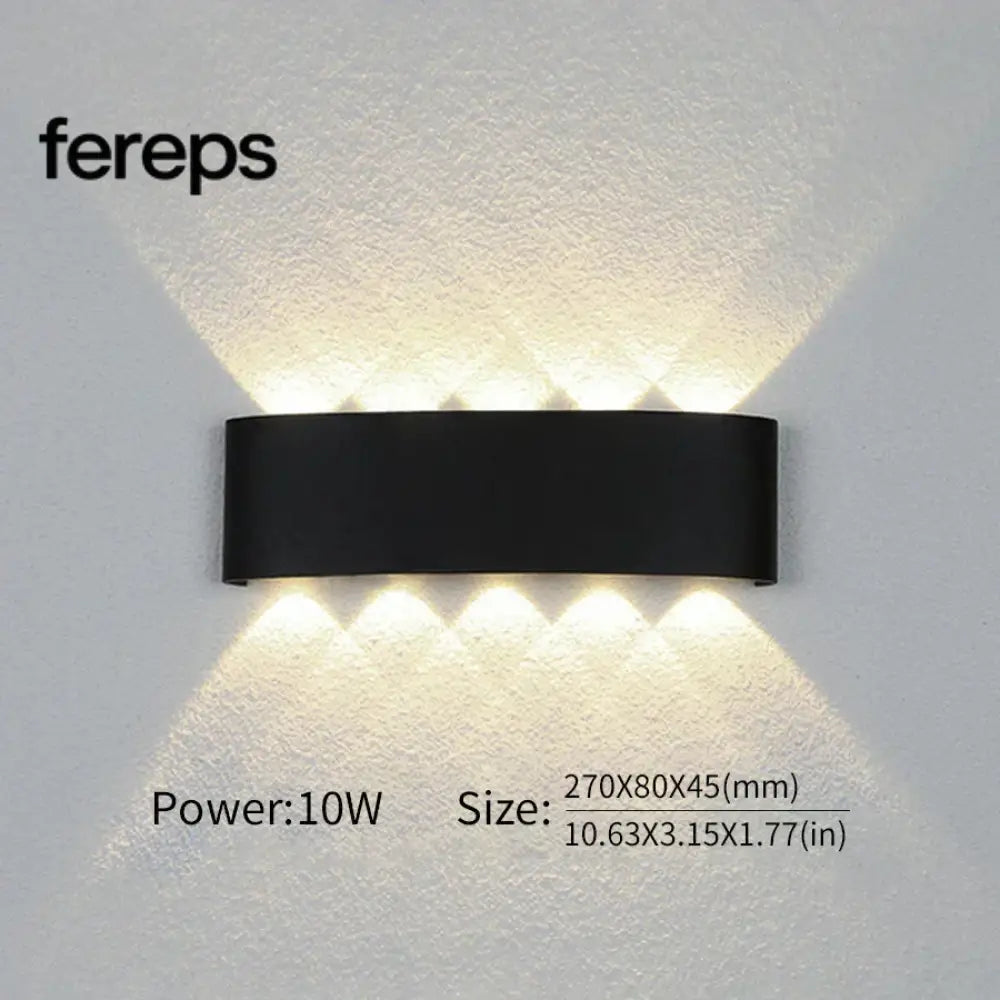 Modern Waterproof LED Wall Light for Indoor and Outdoor Use