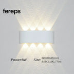 Modern Waterproof LED Wall Light for Indoor and Outdoor Use