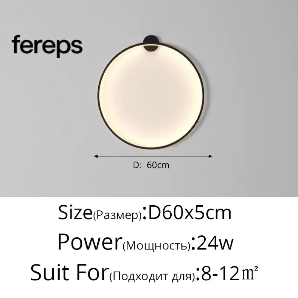 Moon LED Wall Light – Modern Wall Lamp for Bedroom Living Room and Hallway